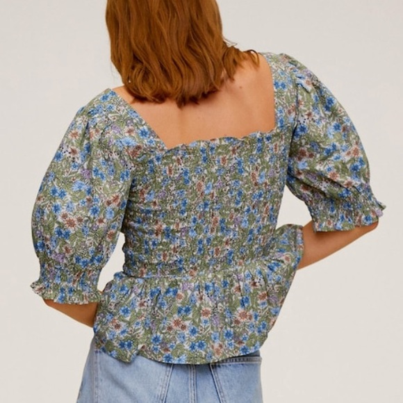 Mango Floral Top - Picture 2 of 3